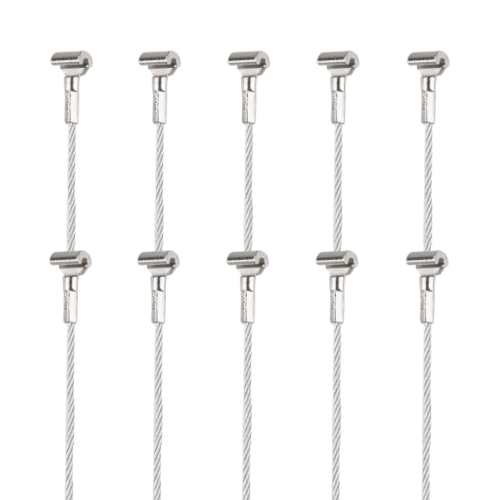 Clip-in Stainless Steel Hangers (Pack of 10)